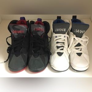 Air Jordan 7 Retro Defining Moments Pack GRADE SCHOOL Size 5.5 USED